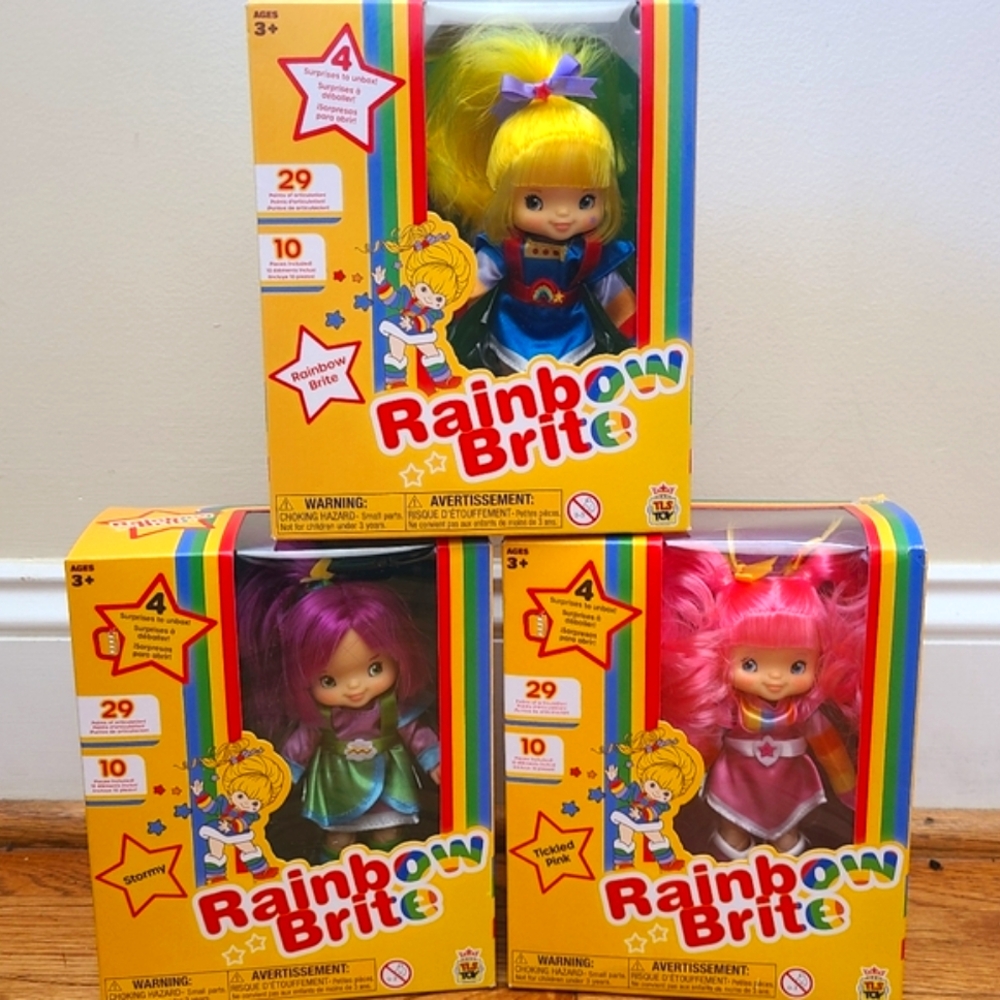 Rainbow Brite Doll 40th Anniversary Set 🌈